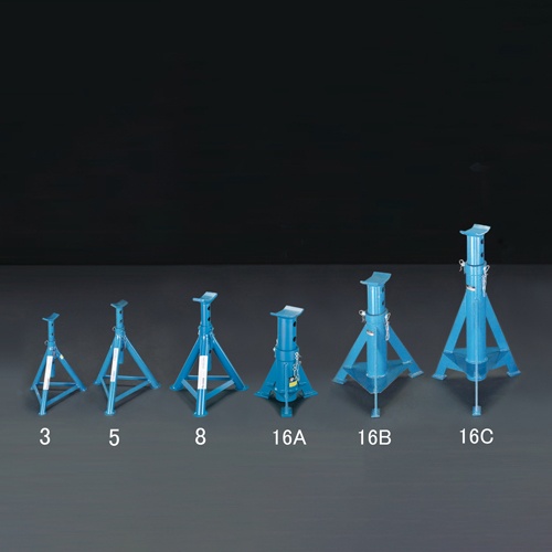 16.0ton/440- 725mm Axle スタンド【EA993DA-16B】