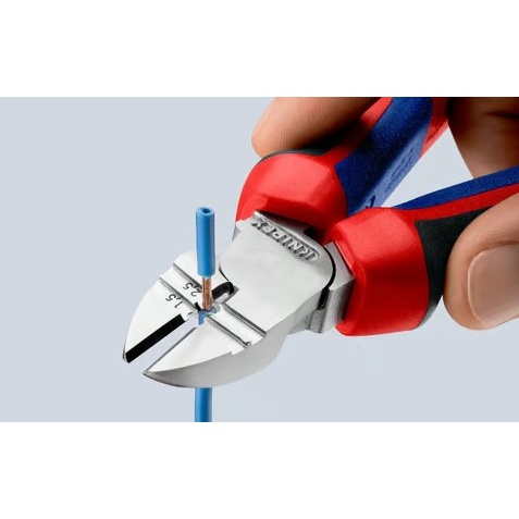 160mm 穴付ニッパー(グリップ付)【EA536KB-161A】