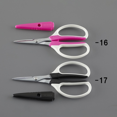 160mm 万能はさみ(キャップ付・ピンク)【EA540CW-16】