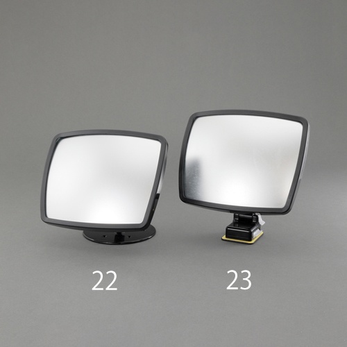 160x198mm 凸面ミラー(ベースタイプ)【EA724Z-22】