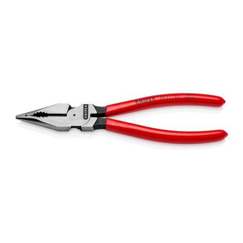 185mm ニードルノーズペンチ(カッター付)【EA537LB-21】