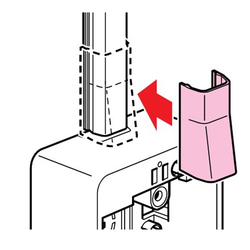 18x35mm モールブッシング(プラスチック/グレー/10個)【EA947HM-1M】