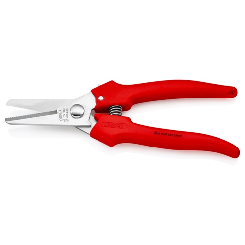 190mm 万能はさみ(バネ付/ステンレス製)【EA540E-1A】