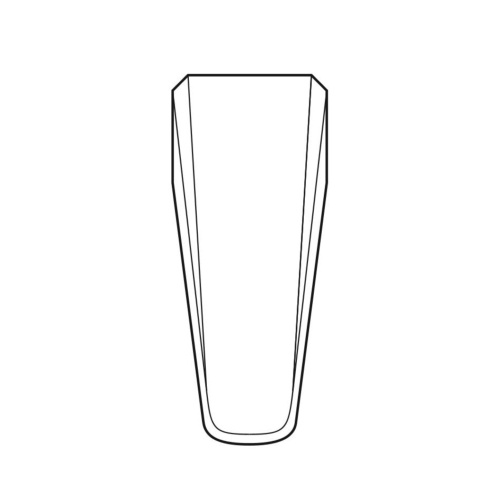 2.2x125mm 精密用ピンセット(エポキシコート)【EA595HH-3A】