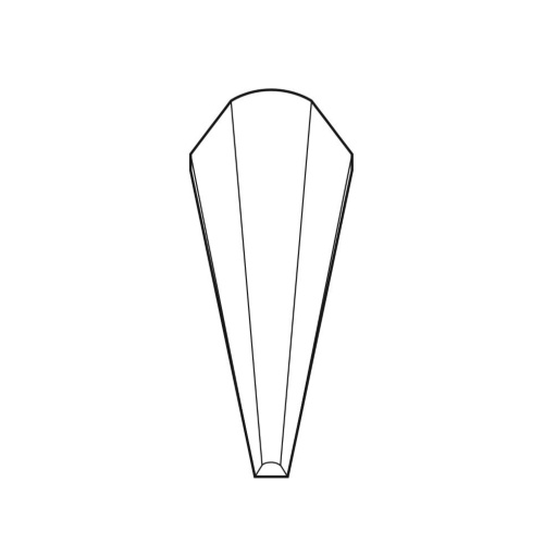 2.2x125mm 精密用ピンセット(エポキシコート)【EA595HH-4A】