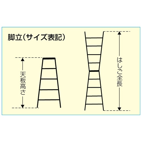 2.36m FRP絶縁脚立【EA903VA-250】