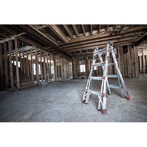 2.3m 梯子兼用脚立(伸縮式)【EA905EC-4A】