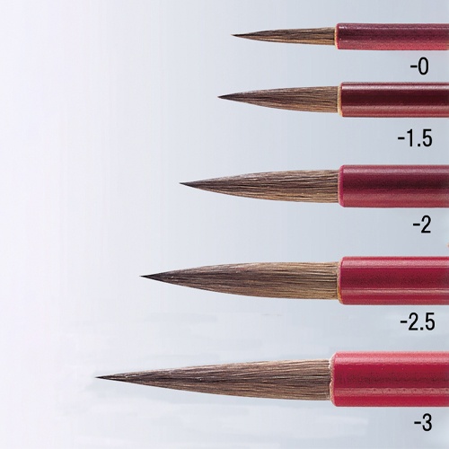 2.5号 文字筆(馬毛)【EA109MJ-2.5】