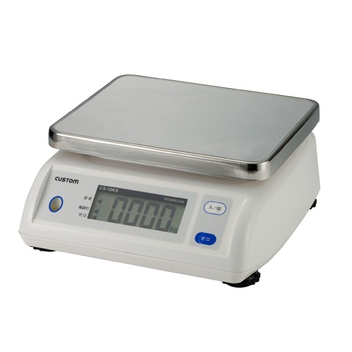 20kg( 10g) デジタルはかり(ステンレス皿)【EA715CB-45】