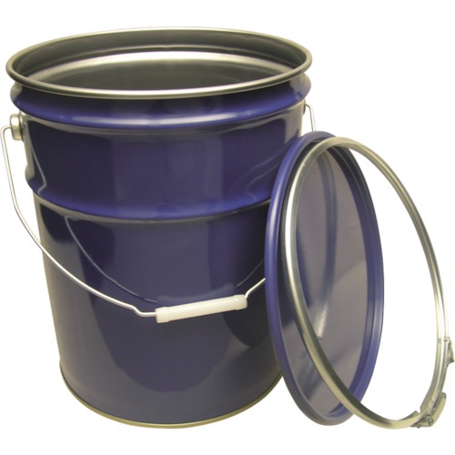 20L ペール缶(バンドタイプ/PEフィルムラミネート/5缶)【EA991AG-4E】