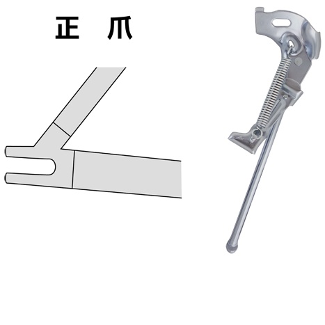 22インチ用1本スタンド(正爪用/オートロック)【EA986YE-34】