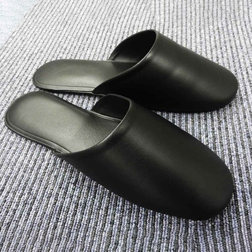 23-26cm スリッパ(PVC製/ブラック)【EA910SY-71】