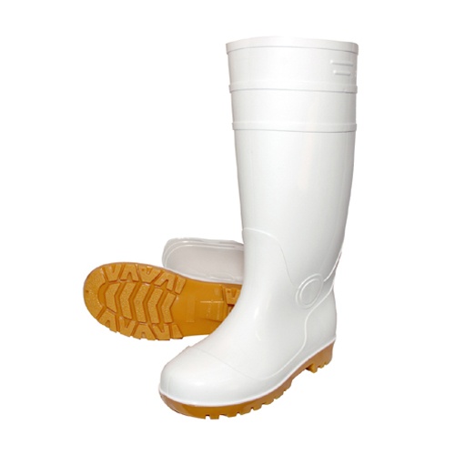 24.5cm 安全長靴(耐油底・白)【EA998RA-245】