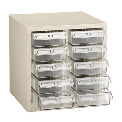 243x237x253mm/2列 5段パーツキャビネット【EA957HC-1A】