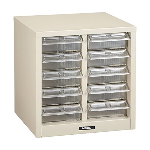 243x237x253mm/2列 5段パーツキャビネット【EA957HC-1A】