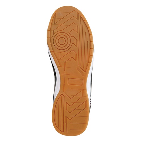 25.0～25.5cm セーフティーシューズ(踵踏み/ホワイト)【EA998TL-25】