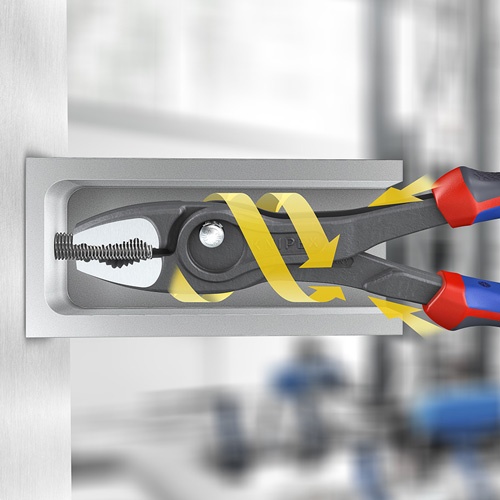 250mm コンビネーションプライヤー(グリップ)【EA532KN-12】