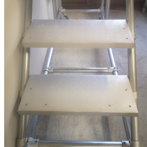 250x620mm 角度調整機能付自在ステップ(1枚)【EA948TF-106】