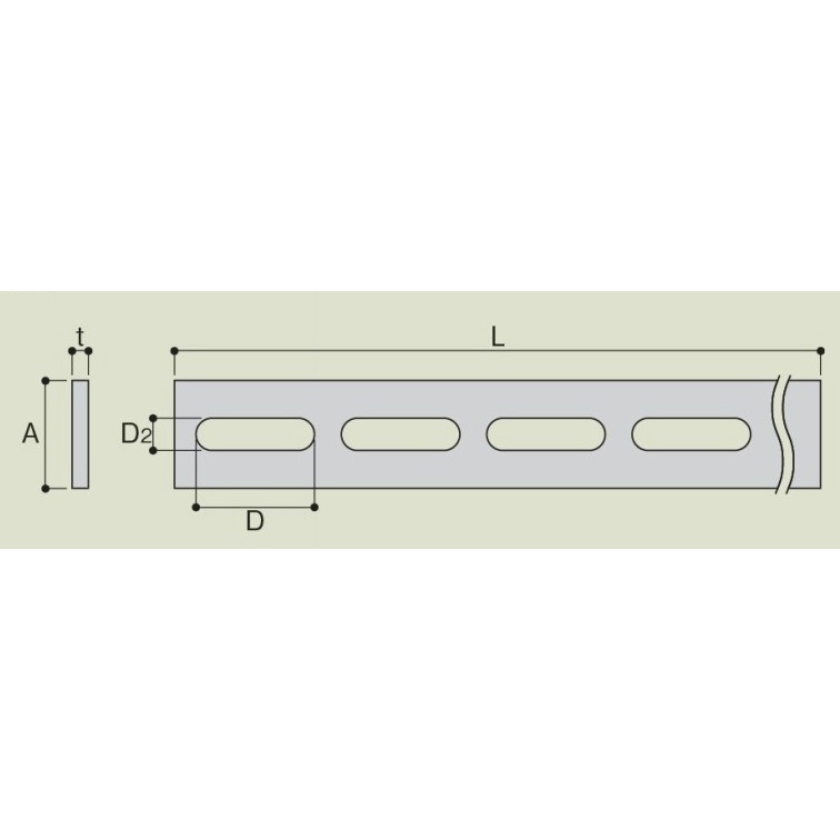 25x1800mm フラットバー(5本)【EA439A-182】