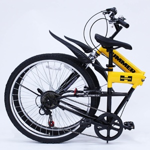 26インチ 折り畳み式自転車【EA986YB-17A】