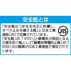27.5cm 安全靴(防災用/踏抜き防止)【EA998TD-27.5A】