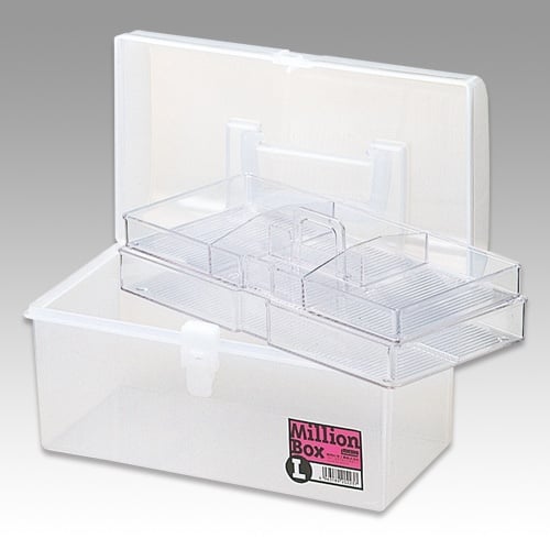 270x155x150mm ハンディーボックス(中皿付)【EA508MD-64】