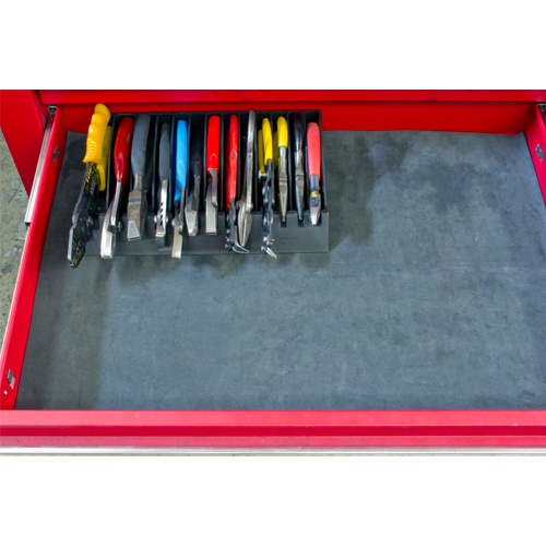 273x45mm プライヤーラック(黒)【EA508SM-76】