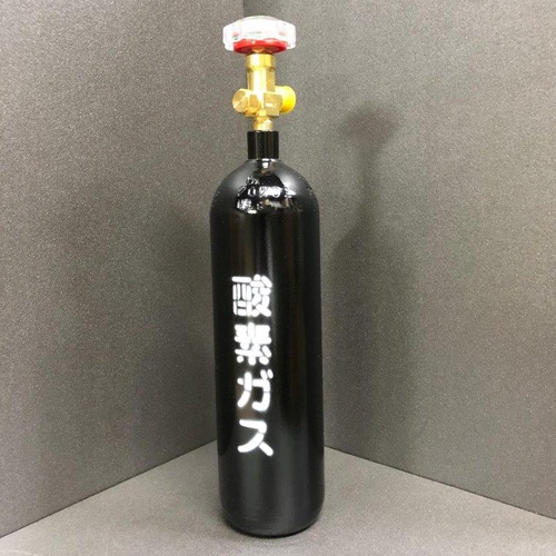 2L 酸素用空ボンベ【EA300-41A】