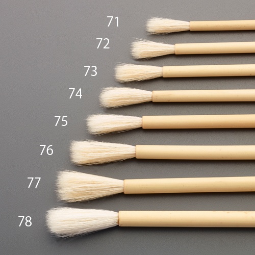 2号 並白文字筆(山羊毛)【EA109MJ-72】