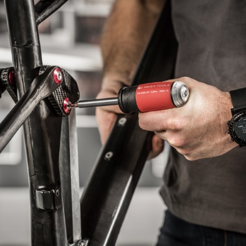 3.2-16.0Nm トルクドライバーセット(Torx・Hexビット)【EA723PB-80A】