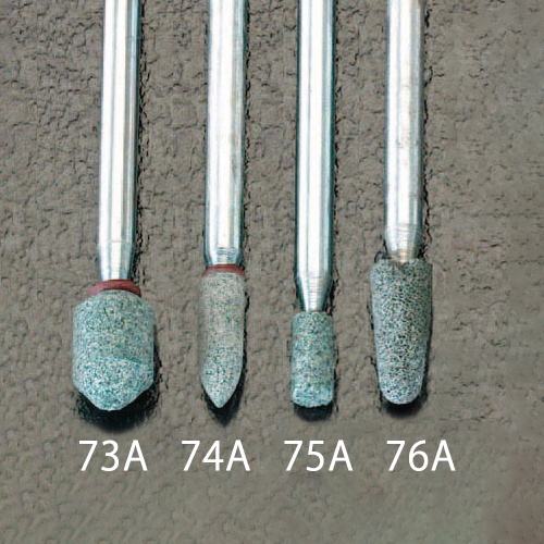 3.2x3.55mm/3.2mm軸 軸付砥石【EA818E-74A】