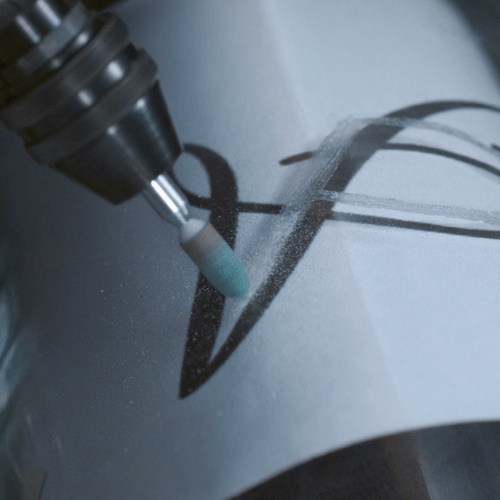 3.2x3.55mm/3.2mm軸 軸付砥石【EA818E-74A】