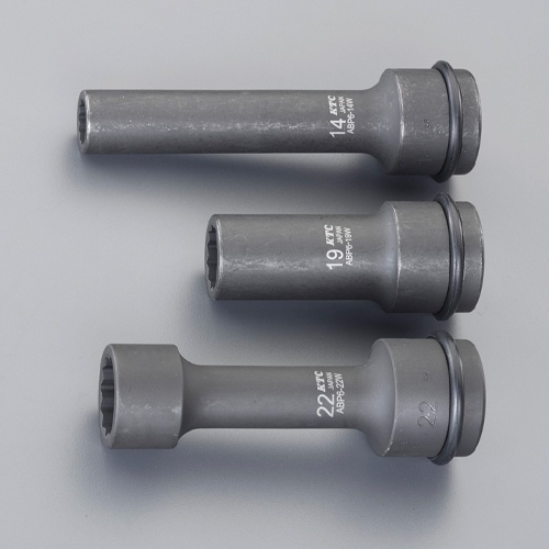 3/4インチDR/14-22mm ヘッドボルト・フライホイルソケットセット【EA514BG-111】