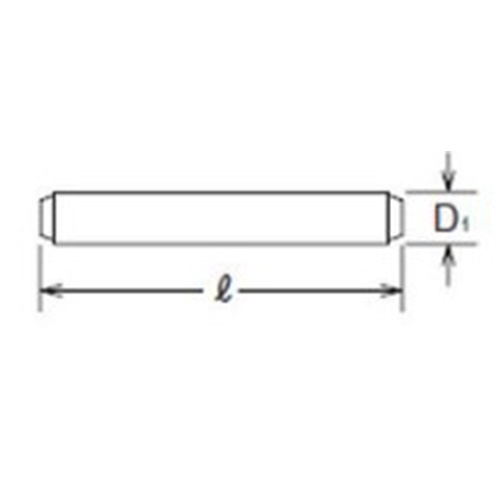 3/8インチDR /2.5x17.5mm インパクトソケット用ピン(5個)【EA164AA-2.5BA】
