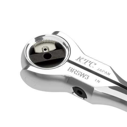 3/8インチDR/180mm スイベル式ラチェットハンドル【EA618PA-11】