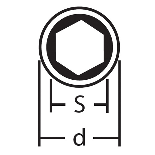 3/8インチDRx16mm 絶縁ソケット【EA640LJ-16】