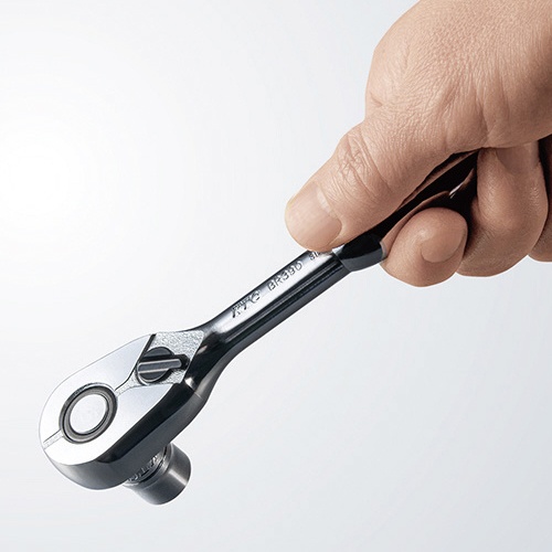 3/8インチDRx180mm ラチェットハンドル(ロッキング)【EA618PA-23】