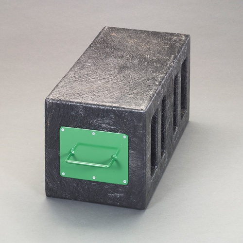 300x300x600mm 樹脂製角材(両取手付)【EA993DS-76】