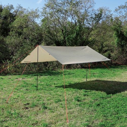 3200x2900x1800mm レクタタープ(防水/カーキ)【EA915-142】