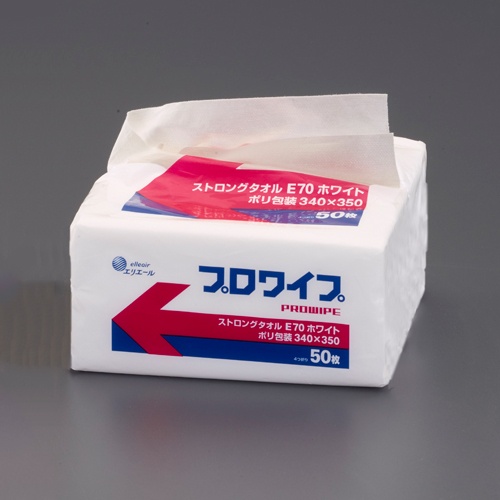 340x350mm 工業用ワイパー(厚手/50枚)【EA929AE-92】