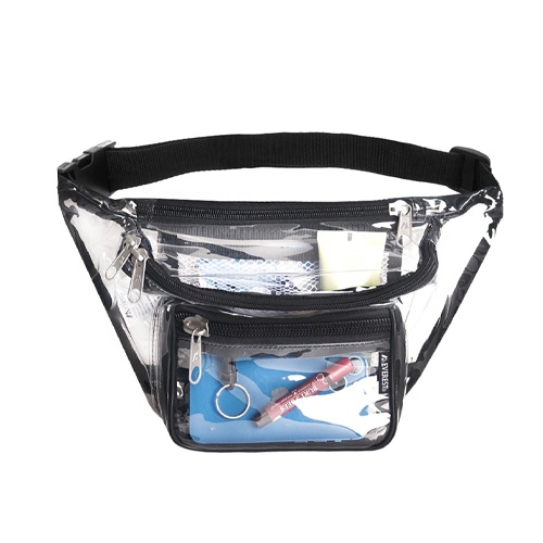 343x89x140mm/4.1L ウェストポーチ(クリアー)【EA927CK-28】
