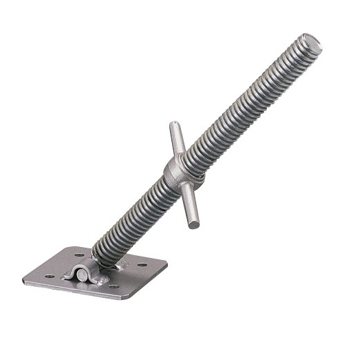 34x422mm/140x140mm 自在ジャッキベース【EA948TC-5】