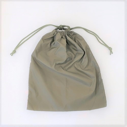 350x410mm 巾着バッグ(OD色/タテ)【EA925GR-61】