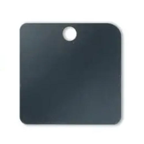 38mm タグブランク(アルミ角/ブラック/5枚)【EA591HC-33B】