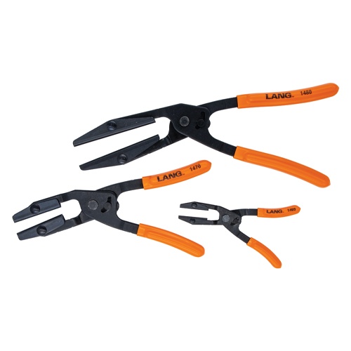 3本組 ピンチオフプライヤーセット【EA514AM-1】