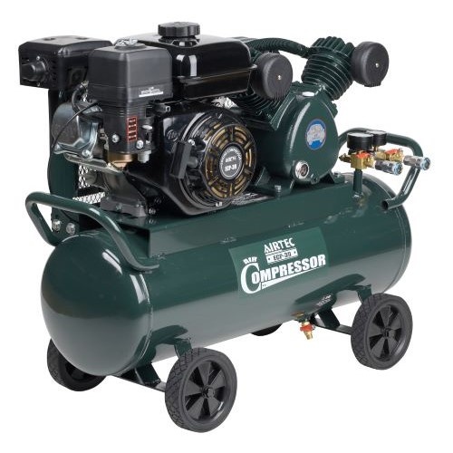 4.0kW エアーコンプレッサー(エンジン付・タンク39.5L)【EA116PN-11】