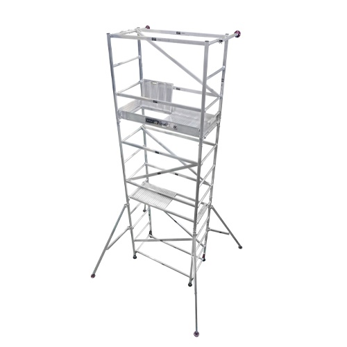 4.63m 高所作業台(アウトリガー付/アルミ合金製)【EA905PA-12】