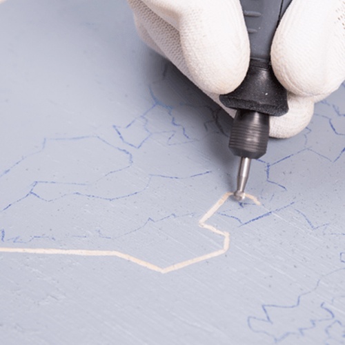 4.8x 4.8mm/3.2mm軸 ロータリーカッター(2本入)【EA818E-427】