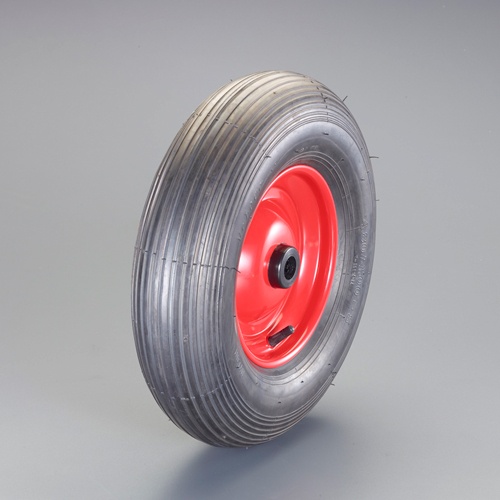 400x100mm 空気入りタイヤ(スチールホイール)【EA986CW-34】