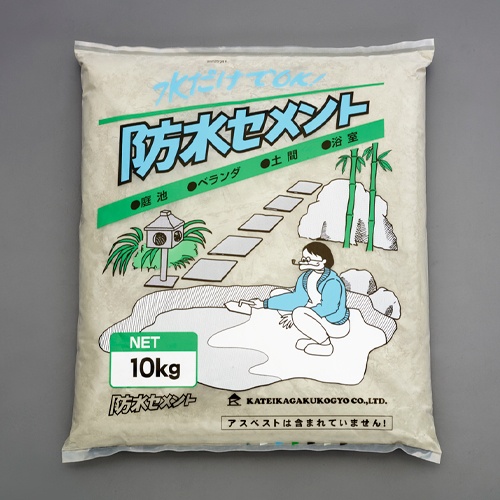 10.0kg 防水セメント(グレー)【EA934KB-86】